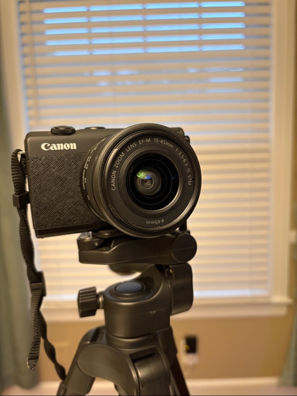 Canon EOS M200 Mirrorless Camera Bundle W/ Lens, Tripod, Extra Battery + Case - Picture 4 of 14